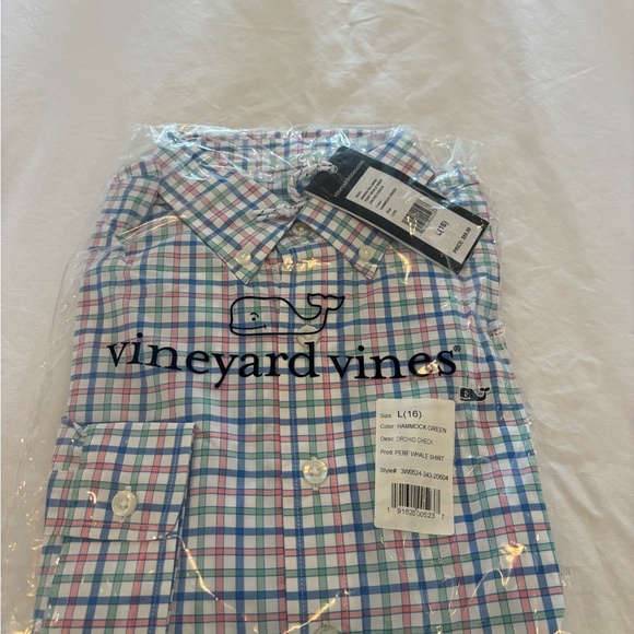 Vineyard Vines Other - Vineyard Vines Men’s Multi-Check Button-Down Shirt in Green, Blue & Pink